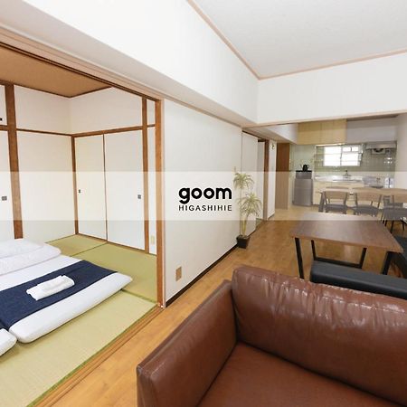 Goom Monthly Hotel Hakata-Higashihie-Ekimae 후쿠오카 외부 사진